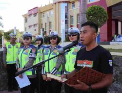 Polda Sulteng Gelar Pencanangan Aksi Keselamatan Jalan, Berikut ini Ikrar yang diucapkan