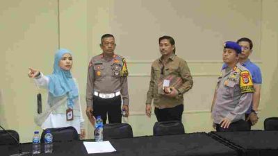 Jelang Rapat Pleno di KPU Sulteng, Polda Sulteng Setting Pengamanan