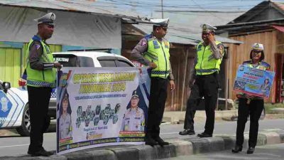 Operasi Keselamatan Tinombala 2024, Laka Lantas di Sulteng turun 16 Persen