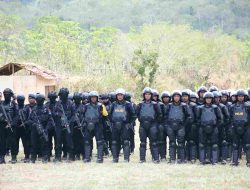 Polda Sulteng Persiapkan Pasukan PHH dan Dalmas, Antisipasi Perkembangan situasi Pleno KPU RI