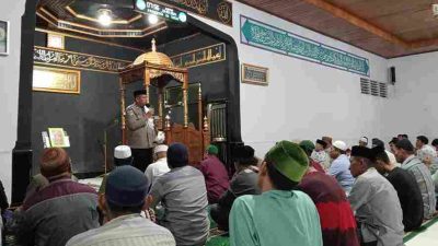 Safari Ramadhan Polres Parigi Moutong dilaksanakan di wilayah Polsek dan Polsubsektor Jajaran
