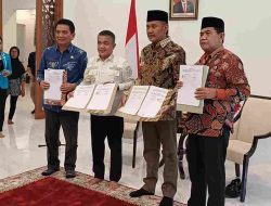 Pj Bupati Morowali Kerjasama Pelayanan Perdagangan Dengan Pemkot Palu