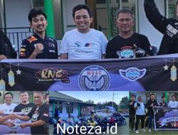 Komunitas Kuda Besi Luwuk Moge Club [ LMC ] Melakukan Bansos di Desa Bahingin Kecamatan Lobu