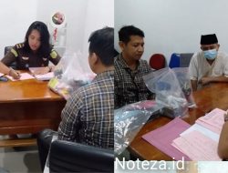 Masuk Tahap II, Anggota Polres Banggai Serahkan Pengedar Narkotika ke Kejaksaan