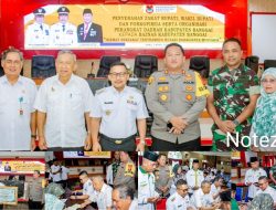 Penyerahan Zakat Bupati,Wakil Dan Forkopimda Bersama Organisasi Perangkat Daerah Kepada Baznas Kabupaten Banggai