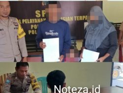 Polsek Bunta Mediasi KDRT Terhadap Pasangan Muda