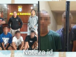 Lakukan Pengeroyokan, Resmob Polres Banggai Amankan Enam Remaja di Kota Luwuk