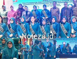 Ketua TP-PKK Kabupaten Banggai Hadiri Rakon TP-PKK Provinsi Sulawesi Tengah.