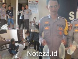 Anggota Polsek Lamala Gagalkan Pengiriman 137 Bungkus Cap Tikus ke Wilayah Balantak Bersaudara