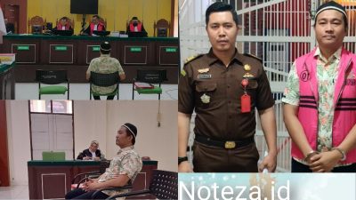 Alpian Bode Mantan Kades Desa Matabas Kecamatan Bunta di Tuntut 4 Tahun Penjara