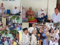 Kadispora,Drs Yori Ntoi Melaksanakan Halal Bihalal Bersama Staf dan Pengurus Koni di Kediaman Pribadinya