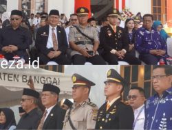 Mewakili Kapolres Banggai, Kabag SDM Hadiri Upacara Hari OTDA XXVIII