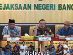 Polres Banggai Ikuti Rapat Pengawasan Terkait Aliran Kepercayaan dan Agama di Kejaksaan
