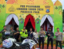 Pengecekan Pos Operasi Ketupat, Dirlantas Polda Sulteng: Jaga Sinergitas dalam Pengamanan Idul Fitri 1445 H