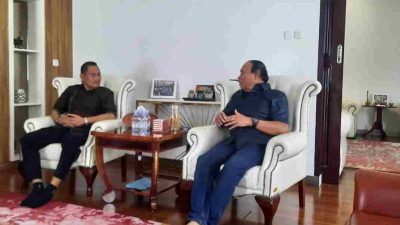 Rachmansyah Ismail Silaturrahim ke Muhidin Said