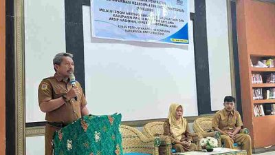 Dinas Perpustakaan Dan Arsip Kabupaten Parigi Moutong Lakukan Pendampingan Penerapan Srikandi