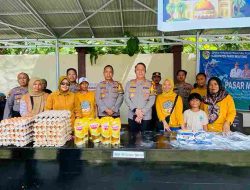 Polres Parigi Moutong gelar Kegiatan Pasar Murah Dan Pangan Murah Menyambut Idul Fitri1445 H