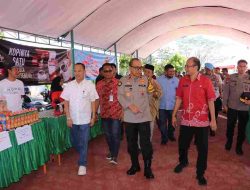Pasar Murah Jelang Idul Fitri dan Pengendalian Inflasi dibuka Wakapolda Sulteng
