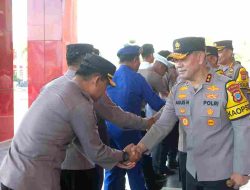 Kapolda Gelar Halal Bihalal di Momen Idul Fitri bersama Personel Polda Sulteng