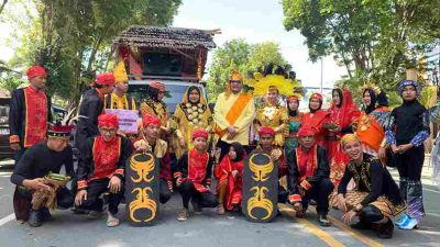Penjabat Bupati Parigi Moutong Richard Arnaldo Hadiri Karnaval Budaya di HUT Sulteng ke 60