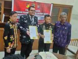Penandatanganan NPHD Antara Pemkab Parimo Bersama Polres Parimo Dan Kodim 1306/Kota Palu