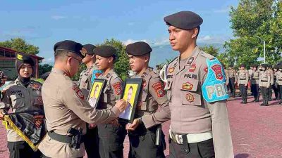 2 Personel Ditsamapta Polda Sulteng di PTDH, Kombes Pol Richard: Jadikan Pelajaran Berharga