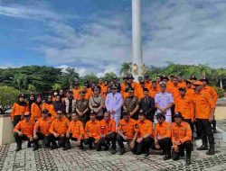 Upacara Peringatan Hari Otonomi Daerah XXVIII Dan Apel Kesiagaan Bencana Tahun 2024