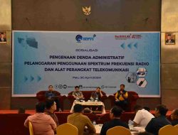 Dinas Kominfo Parigi Moutong Hadiri Kegiatan Sosialisasi Pengenaan Denda Administratif Pelanggaran Penggunaan Frekuensi Radio dan Alat Perangkat Telkom
