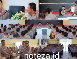 Ditbinmas Polda Sulteng Berikan Pembinaan Bhabinkamtibmas Polres Banggai