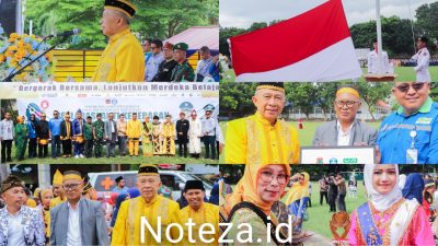 Wabup, Furqanuddin Pimpin Upacara  Hardiknas Dengan Tema : Bergerak Bersama,Lanjutkan Belajar “