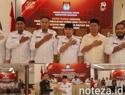 Rapat Pleno KPU Banggai Tetapkan 35 Caleg Terpilih,DPRD Dan Semua Wajib Berikan Laporan Harta Kekayaan Sebelum Pelantikan.