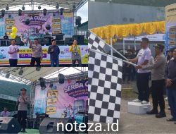 Kasat Binmas Polres Banggai Menghadiri Pembukaan Expo Adira