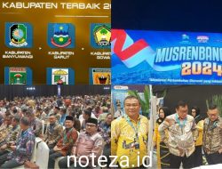 Program Bupati Banggai,Amirudin Satu Juta Pekarangan Raih  Penghargaan di Musrenbangnas 2024 di Jakarta.