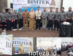 Asisten Bidang Pemerintahan dan Kesra Nurjalal Amir Hadiri dan Membuka Acara Bimbingan Teknis Pengawasan Pekerjaan Konstrusi 2024