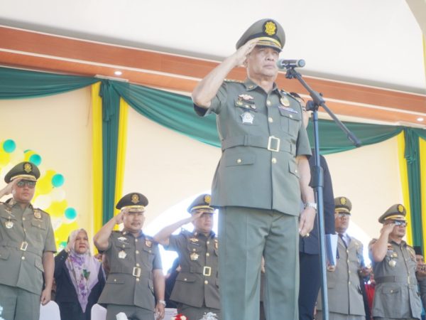 Upacara Gelar Pasukan Pada HUT Ke-74 Sat-Pol PP, HUT Ke-62 Sat-Linmas, HUT Ke-105 Damkar Se-Provinsi Sulteng 2024