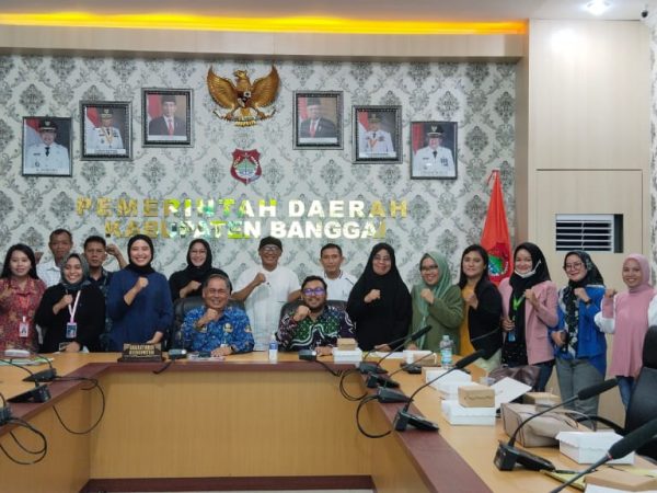 Abdullah Ali Pimpin Rapat Koordinasi TPAKD  Kabupaten Banggai Bersama OJK Perwakilan Sulteng