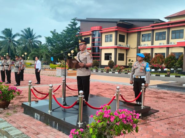 Dengan Semangat Nasionalisme, Polres Banggai Gelar Upacara Harkitnas ke 116