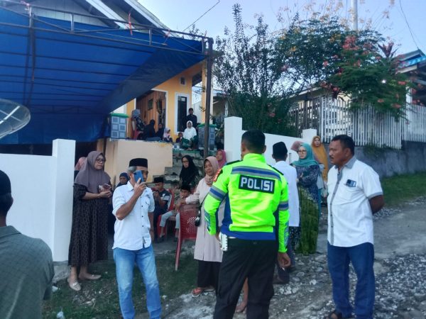 Satlantas Polres Banggai Ke TKP Akibat Tidak Disiplin Berkendaraan Satu Pelajar Meninggal Dunia