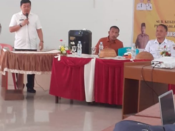 Kadisdikbud Kabupaten Banggai Syafrudin Hinelo Buka Kegiatan Peningkatan Kapasitas Pengelolahan Dana BOP Paud 2024