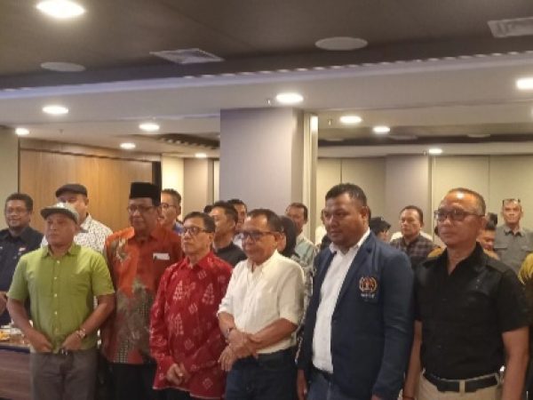 Ketum PWI Hendry Ch Bangun Buka Acara Ujian Kompetensi Wartawan Ke 13 di Hotel Aston Palu dan Peserta Membludak