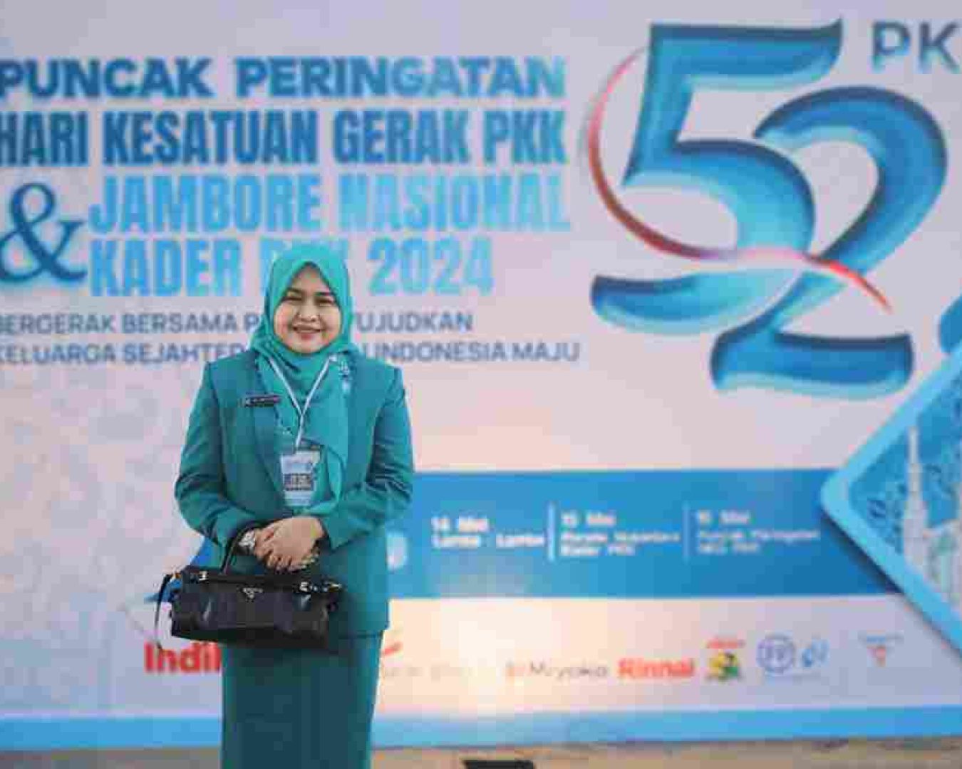 Plt TP-PKK Sekaligus Ketua Dekranasda Parigi Moutong Hadiri Sejumlah Rangkaian Acara HUT ke- 44 Dekranas dan Hkg PKK ke- 52