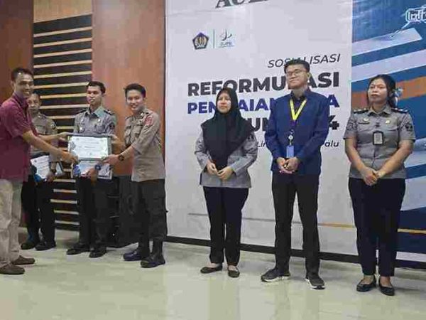 Bidhumas Polda Sulteng Raih Piagam Penghargaan dari KPPN Palu