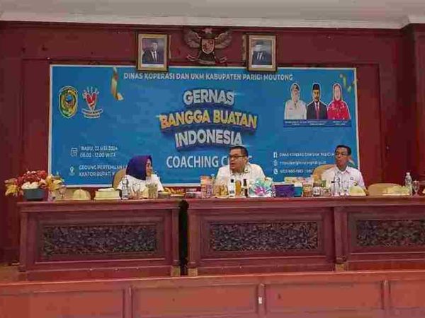 DiskopUKM Parigi Moutong Gelar Coaching Clinic untuk Dorong Inovasi dan Kualitas Produk Lokal