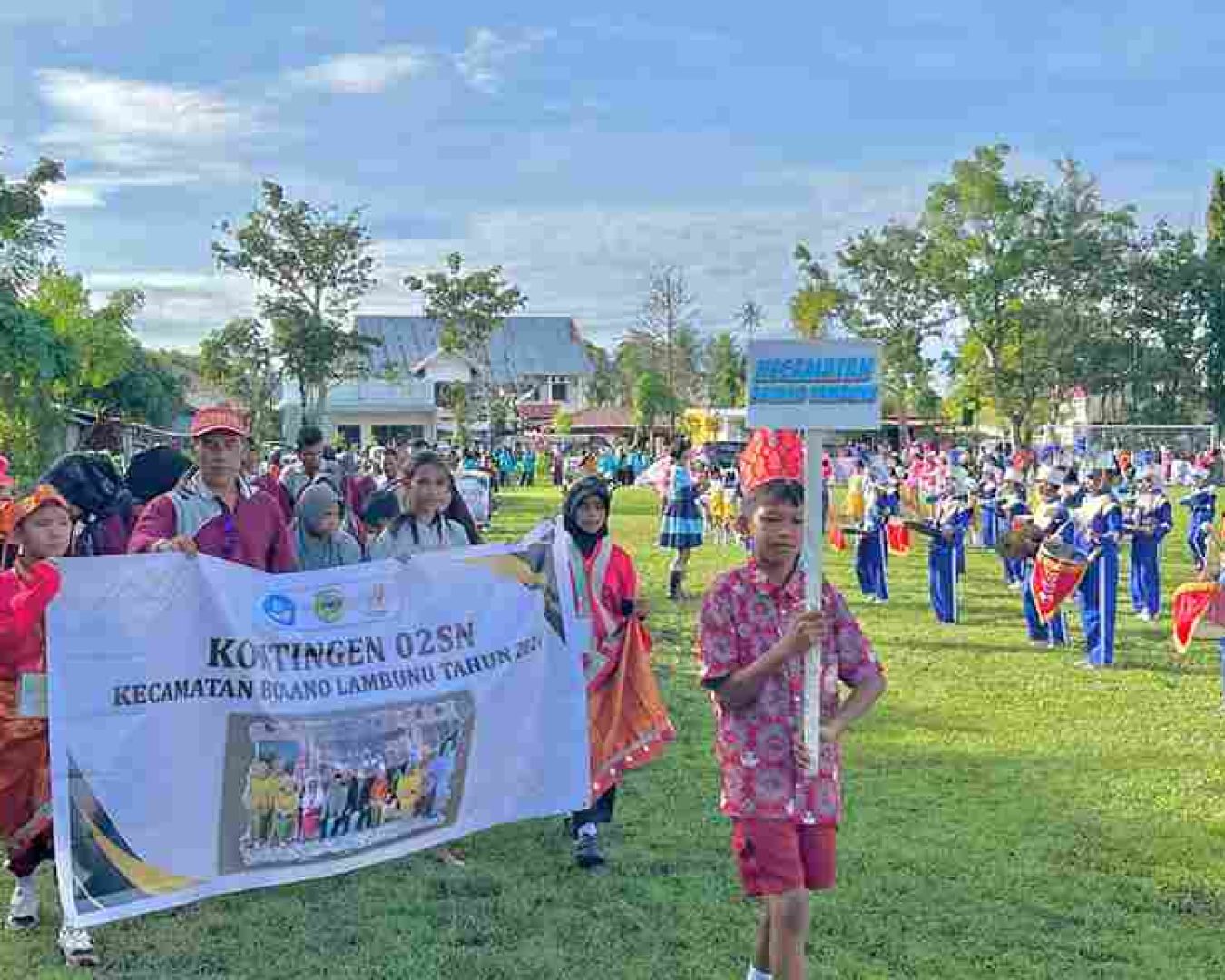 Pembukaan Resmi O2SN dan FLS2N Tingkat SD di Kabupaten Parigi Moutong Tahun 2024
