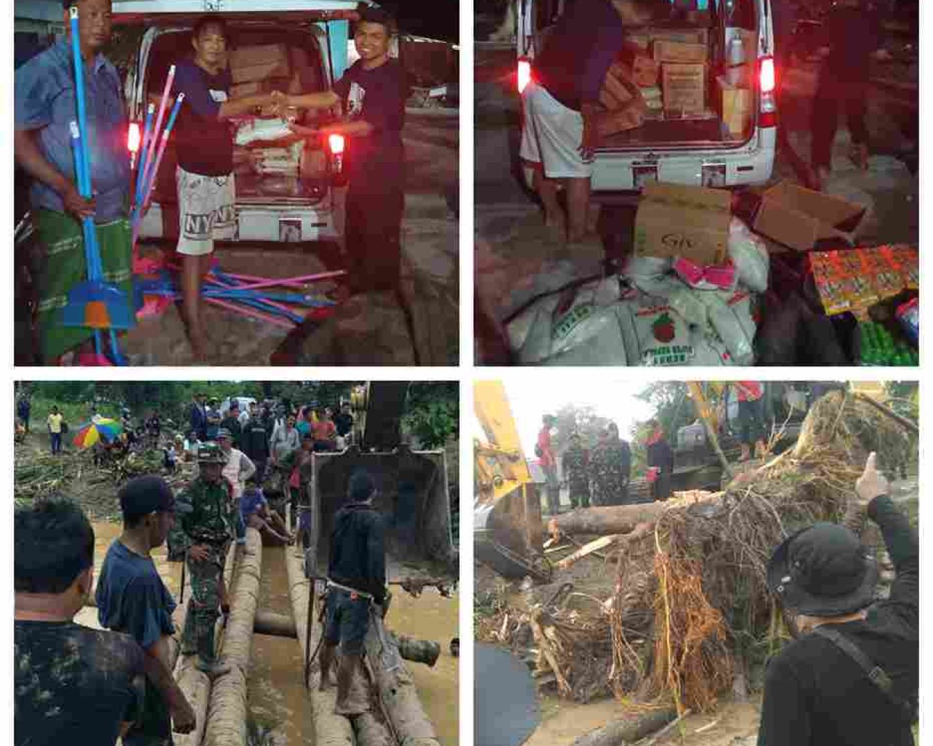 Tim Relawan Ahmad Ali Berikan Bantuan Cepat untuk Korban Banjir di Parigi Moutong