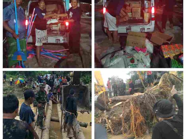 Tim Relawan Ahmad Ali Berikan Bantuan Cepat untuk Korban Banjir di Parigi Moutong