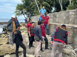 Tim Kejari Banggai Lakukan Klarifikasi Lapangan Pada Proyek Pekerjaan Talud Desa Gorontalo Kecmatan Balantak Selatan
