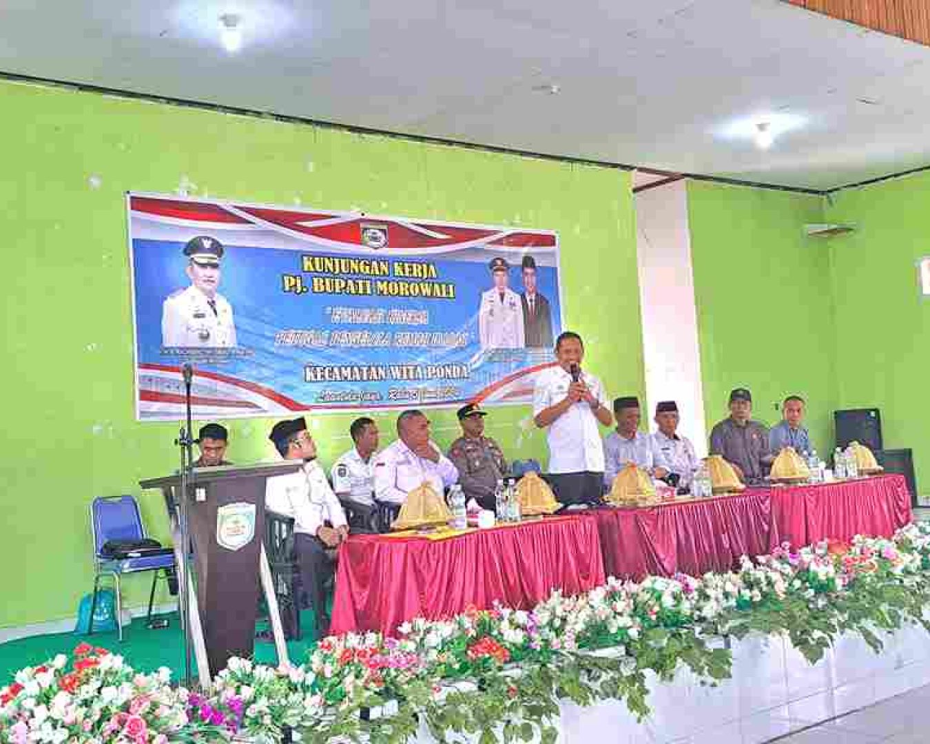 Kunjungan Kerja Pj. Bupati Morowali  Rachmansyah Ismail di Kecamatan Witaponda dan Bumi Raya