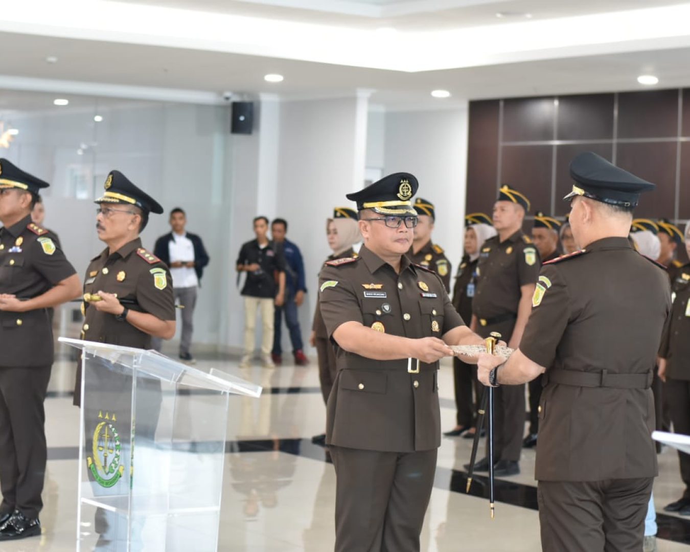 Kajari Banggai di Pimpin Anton Rahmanto dan R. Wisnu Bagus Wicaksono Pimpin Kajari Pringsewu Lampung