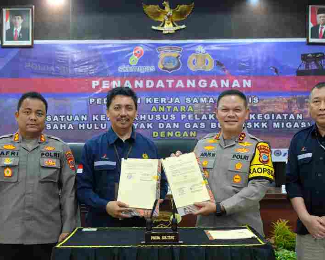 Polda Sulteng dan SKK Migas tanda tangani Pedoman Kerjasama Teknis Bantuan Pengamanan dan Penegakkan Hukum